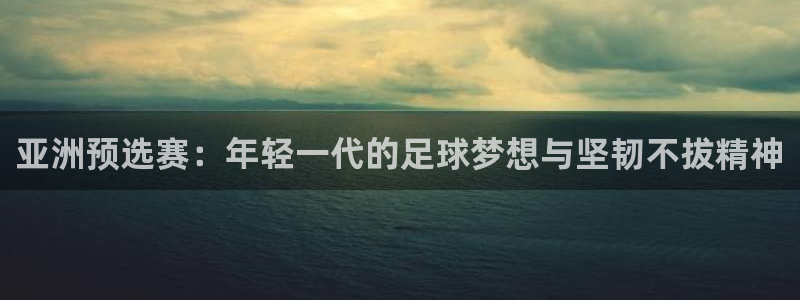 世界杯足球直播：亚洲预选赛：年轻一代的足球梦想与坚韧不拔精神